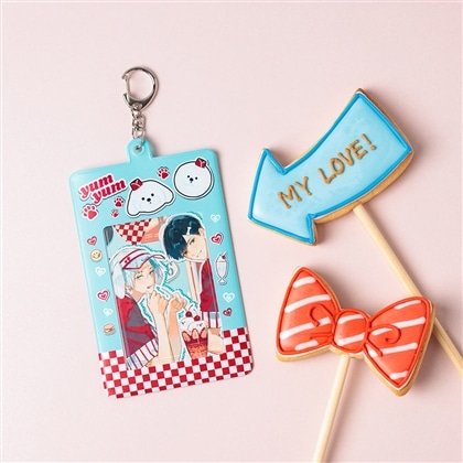 泉月と聡一「Puppy's DINER」ブロマイドホルダー