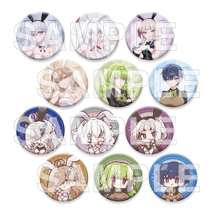 死亡遊戯で飯を食う。 トレーディング缶バッジ CANDLE WOODS ver. BOX