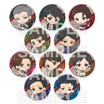 ジョーカー・ゲーム トレーディング缶バッジ Anime 10th anniversary ver.MINI BOX