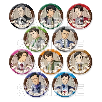 ジョーカー・ゲーム トレーディング缶バッジ Anime 10th anniversary BOX