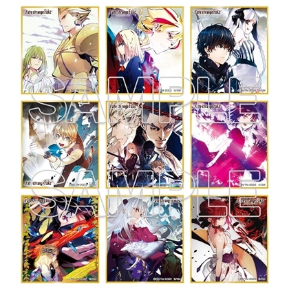 『Fate/strange Fake』トレーディングミニ色紙