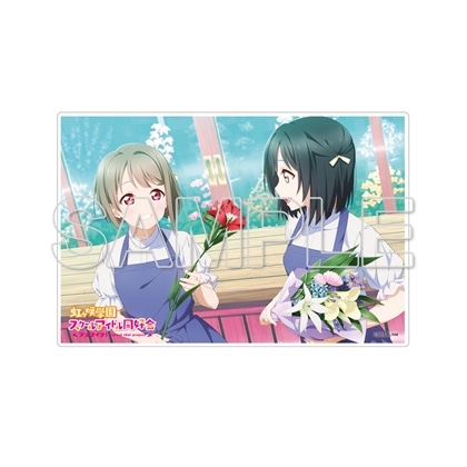 LoveLive! Days 2025年12月号『ラブライブ！虹ヶ咲学園スクールアイドル同好会』ミニアクリルプレート かすみ＆栞子