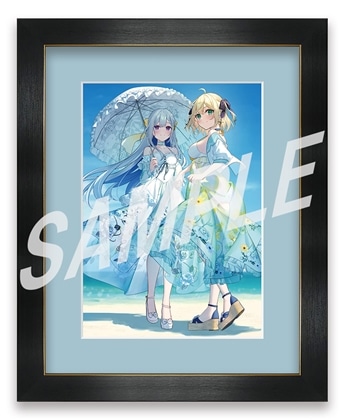 ライトノベル展2025 A5キャラファイングラフ 転生王女と天才令嬢の魔法革命