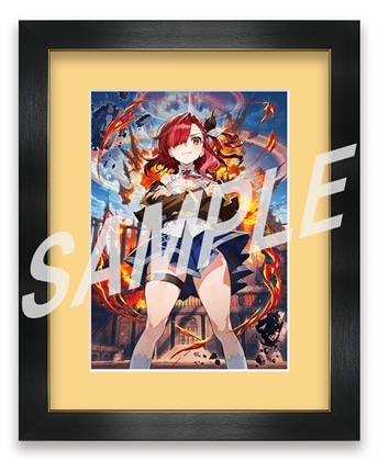 ライトノベル展2025 A5キャラファイングラフ 我が焔炎にひれ伏せ世界