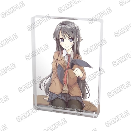 ライトノベル展2025 A7アクリルブロック 「青春ブタ野郎」シリーズ