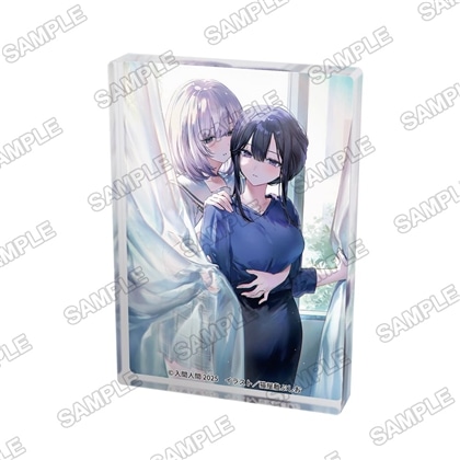 ライトノベル展2025 A7アクリルブロック 人妻教師が教え子の女子高生にドはまりする話