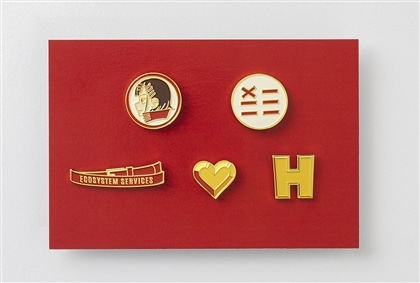 ヘアピンまみれ【出版記念】オリジナルピンバッジ　5個セット