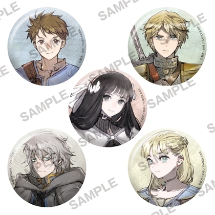 『誰が勇者を殺したか』トレーディング缶バッジ