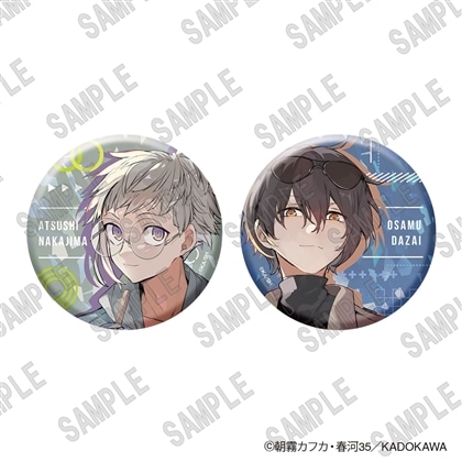 【会場先行】「文豪ストレイドッグス」ホログラム缶バッジセット(C107)