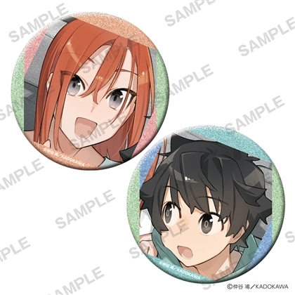 仲谷鳰 POP UP SHOP きらきら缶バッジセット 神さまがまちガえる