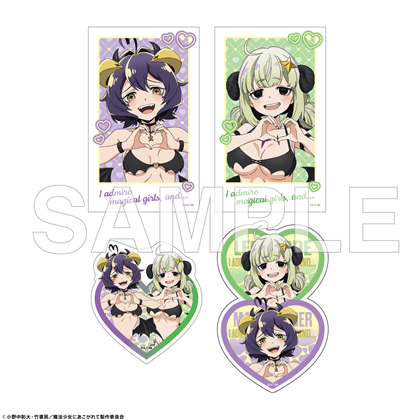 【会場先行】「魔法少女にあこがれて」ステッカーセット 小悪魔ビキニver.