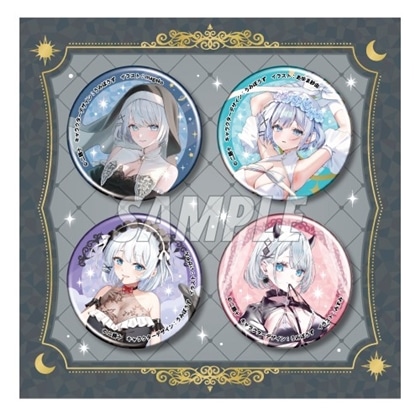 【KADOMIX】『探偵はもう、死んでいる。』描き起こし缶バッジセット