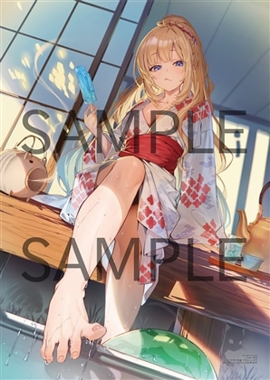 【会場先行】「ようこそ実力至上主義の教室へ」B2タペストリー　朱里(C107)