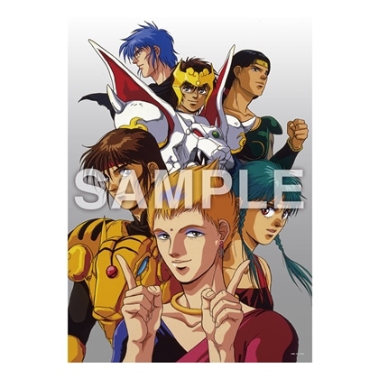 天空戦記シュラト　A3クリアポスター　デーヴァ神軍