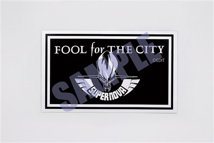 DESIGNS 永野護デザイン展 FOOL for THE CITY ステッカー