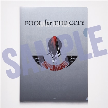 DESIGNS 永野護デザイン展 FOOL for THE CITY クリアファイル SUPER NOVA