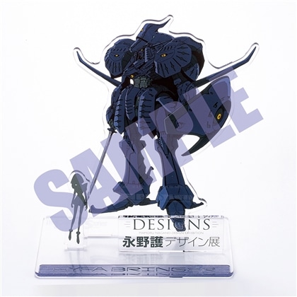 DESIGNS 永野護デザイン展　ビッグアクリルスタンド テロル・ミラージュ＆ファティマ・京