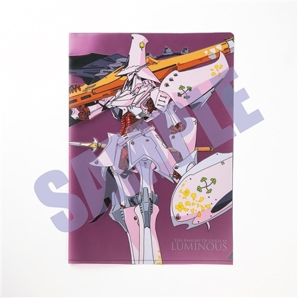 DESIGNS 永野護デザイン展　メタリッククリアファイル ルミナス(the K.O.G.)