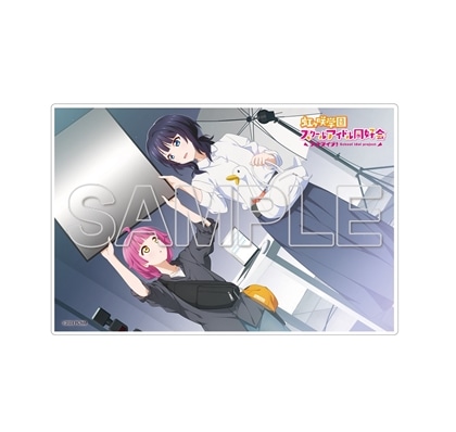 LoveLive! Days 2026年1月号『ラブライブ！虹ヶ咲学園スクールアイドル同好会』ミニアクリルプレート 果林＆璃奈[2]