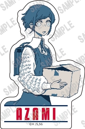 「都市伝説解体センター×角川文庫・角川ホラー文庫」ダイカットステッカー　福来あざみ