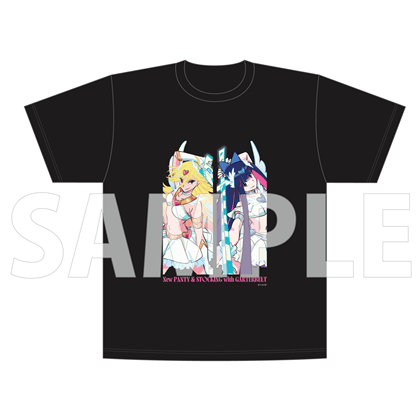 「New PANTY ＆ STOCKING with GARTERBELT」Tシャツ リアル等身ver.