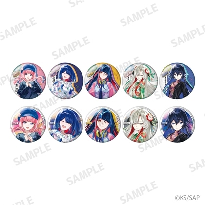 神椿市建設中。 トレーディング缶バッジ（等身/全10種） BOX