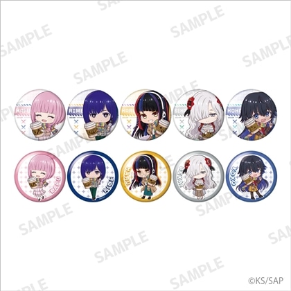 神椿市建設中。 トレーディング缶バッジ（SD/全10種） BOX