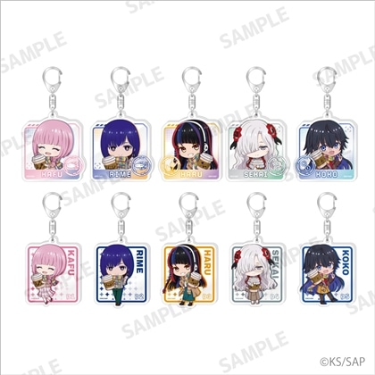 神椿市建設中。 トレーディングアクリルキーホルダー（SD/全10種） BOX