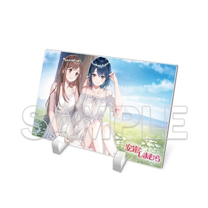【二次受注】『raemz画集 Amour』　アクリルプレート付きセット Ver.安達としまむら