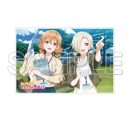 LoveLive! Days 2026年2月号『ラブライブ！虹ヶ咲学園スクールアイドル同好会』ミニアクリルプレート 彼方＆ミア