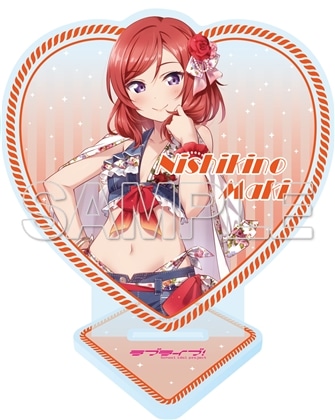 LoveLive! Days 2026年2月号『ラブライブ！』ハート型ラメ入りアクリルスタンド　西木野真姫