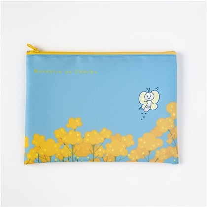 まっしろなちょうちょ　ポーチ