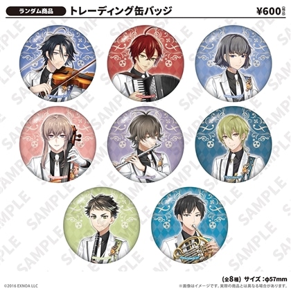 10周年祭開幕記念「文豪とアルケミスト」フィルムコンサート トレーディング缶バッジ