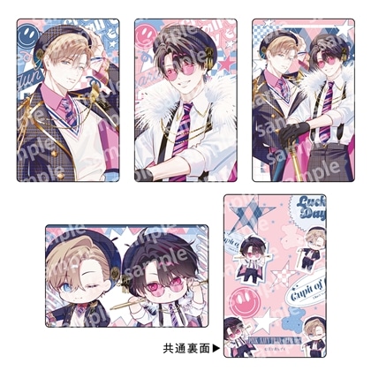 トレーディングカードセット　PINK/NAVY TRAD. CLUB ver.　エンドロールは地獄まで