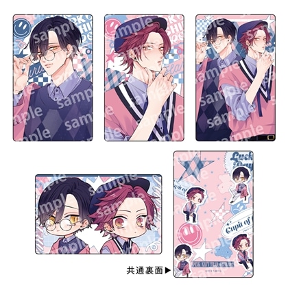 トレーディングカードセット　PINK/NAVY TRAD. CLUB ver.　ねこはねこらしくあれ