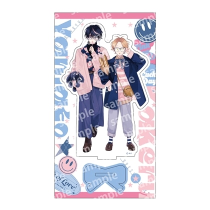 アクリルスタンド　PINK/NAVY TRAD. CLUB ver.　君には届かない。