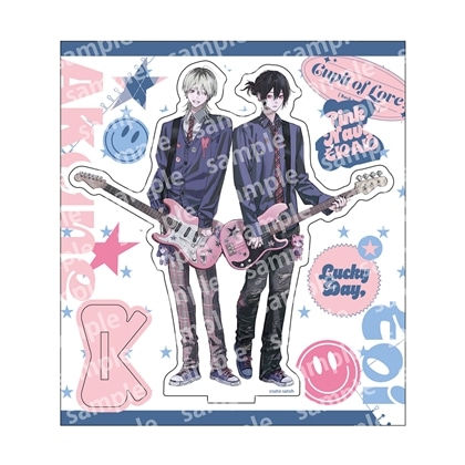 アクリルスタンド　PINK/NAVY TRAD. CLUB ver.　666DOPES