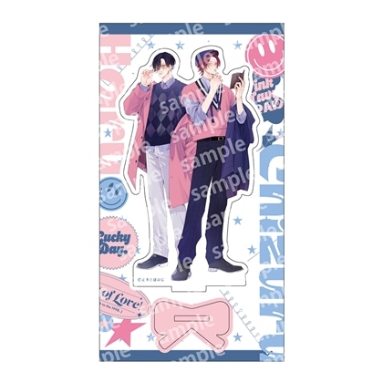 アクリルスタンド　PINK/NAVY TRAD. CLUB ver.　ねこはねこらしくあれ
