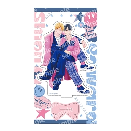アクリルスタンド　PINK/NAVY TRAD. CLUB ver.　ベッドイン・ルール