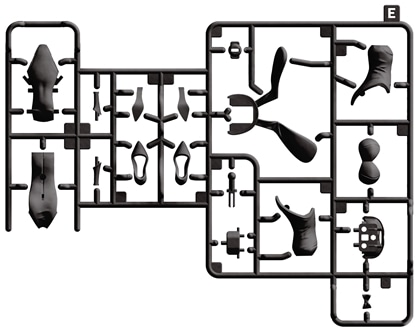 KADOKAWA PLASTIC MODEL SERIES 「青春ブタ野郎」シリーズ 桜島麻衣 / 桜島麻衣 DX ver. Eパーツ