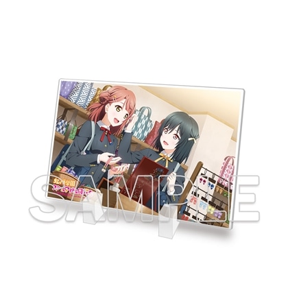 LoveLive! Days 2026年3月号『ラブライブ！虹ヶ咲学園スクールアイドル同好会』ミニアクリルプレート　歩夢＆栞子