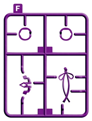 KADOKAWA PLASTIC MODEL SERIES 「Re:ゼロから始める異世界生活」 エミリア / エミリア DX ver. Fパーツ