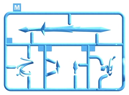 KADOKAWA PLASTIC MODEL SERIES 「Re:ゼロから始める異世界生活」 エミリア / エミリア DX ver. Mパーツ