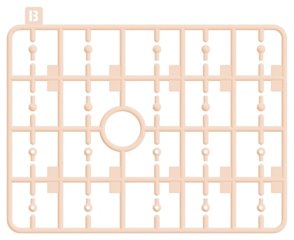 KADOKAWA PLASTIC MODEL SERIES 「Re:ゼロから始める異世界生活」 エミリア / エミリア DX ver. Bパーツ