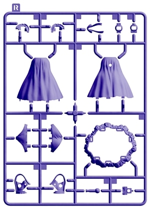 KADOKAWA PLASTIC MODEL SERIES 「Re:ゼロから始める異世界生活」 エミリア / エミリア DX ver. Rパーツ