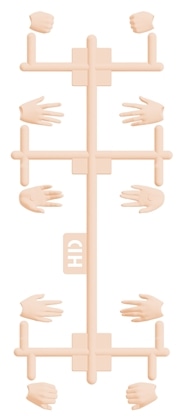 KADOKAWA PLASTIC MODEL SERIES 「Re:ゼロから始める異世界生活」 エミリア / エミリア DX ver. HDパーツ