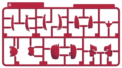 KADOKAWA PLASTIC MODEL SERIES 【推しの子】 有馬かな / 有馬かな DX ver. Aパーツ