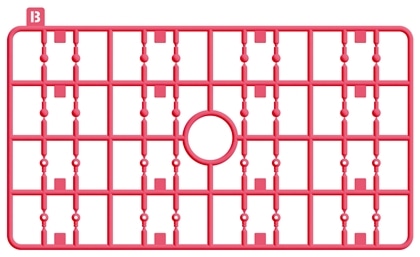 KADOKAWA PLASTIC MODEL SERIES 【推しの子】 有馬かな / 有馬かな DX ver. Bパーツ(ピンク)