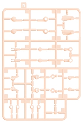 KADOKAWA PLASTIC MODEL SERIES 【推しの子】 有馬かな / 有馬かな DX ver. Nパーツ