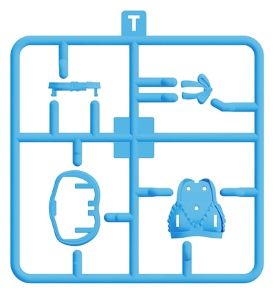 KADOKAWA PLASTIC MODEL SERIES 「無職転生2 ～異世界行ったら本気だす～」 ロキシー・ミグルディア / ロキシー・ミグルディア DX ver. Tパーツ